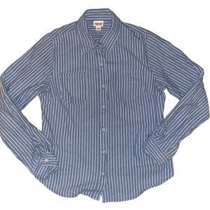 Mossimo Supply Co. Striped Button Down Top!